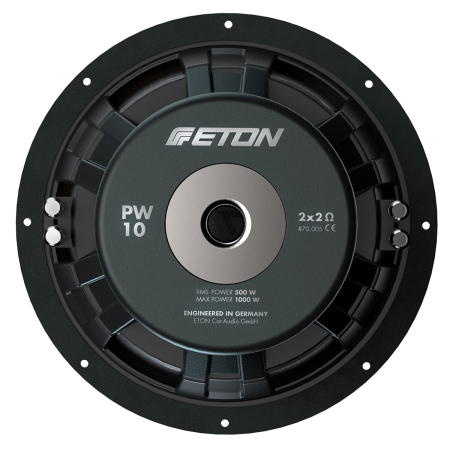 Subwoofer auto ETON PW 10 25 cm 500W 2x2 Ohm [1]