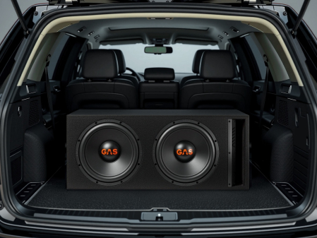Subwoofer auto GAS MAD B2-212V 600W cu incinta [7]