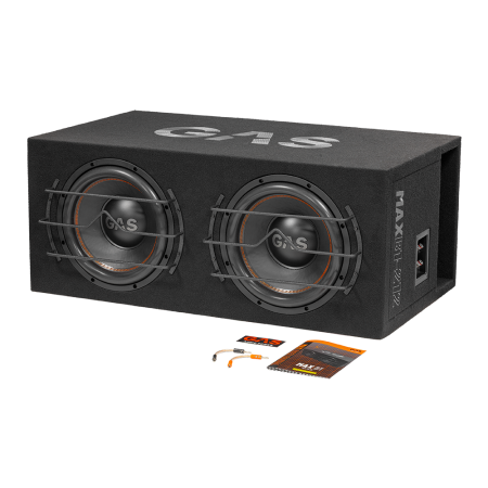 Subwoofer auto GAS MAX B1-212 2x12 inch 1700W RMS [5]