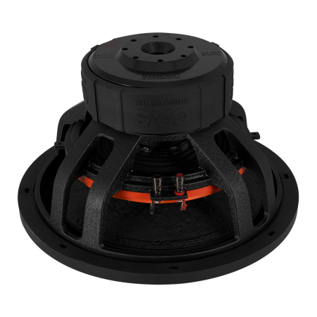 Subwoofer auto GAS MAX S1-15D2 15 inch 1600W 2 Ohm [4]