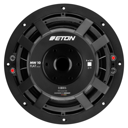 Subwoofer auto plat ETON MW 10 FLAT 25 cm 500W 2x2 Ohm [2]