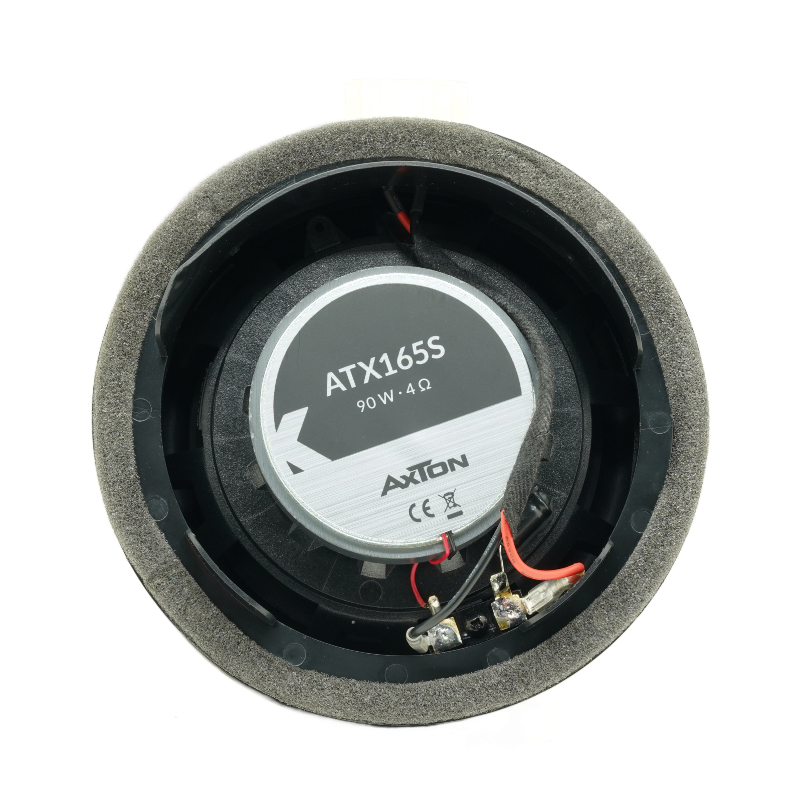 Set difuzoare auto coaxiale usi fata VW Golf 2012-2024 Axton ATX165S 16.5cm 90W cu inele si mufa adaptoare [2]