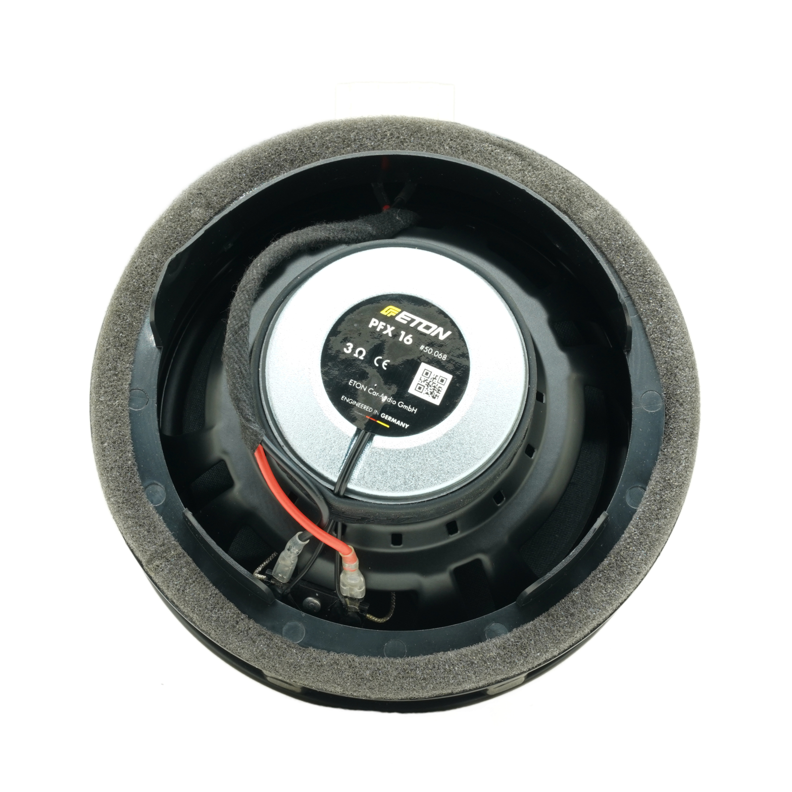 Set difuzoare auto coaxiale usi spate VW Golf 2012-2024 Eton PFX 16 16.5cm 70W cu inele si mufa adaptoare [2]