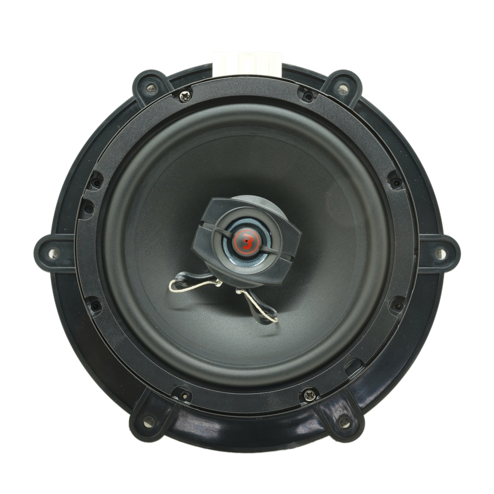 Set difuzoare auto coaxiale usi spate VW Touareg 2010-2022 Bass Habit R165 16.5cm 60W cu inele si mufa adaptoare [1]