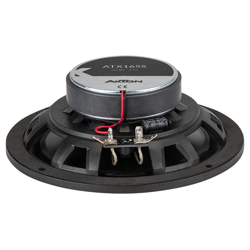 Set difuzoare auto coaxiale usi fata VW Touareg 2010-2022 Axton ATX165S 16.5cm 90W cu inele si mufa adaptoare [5]