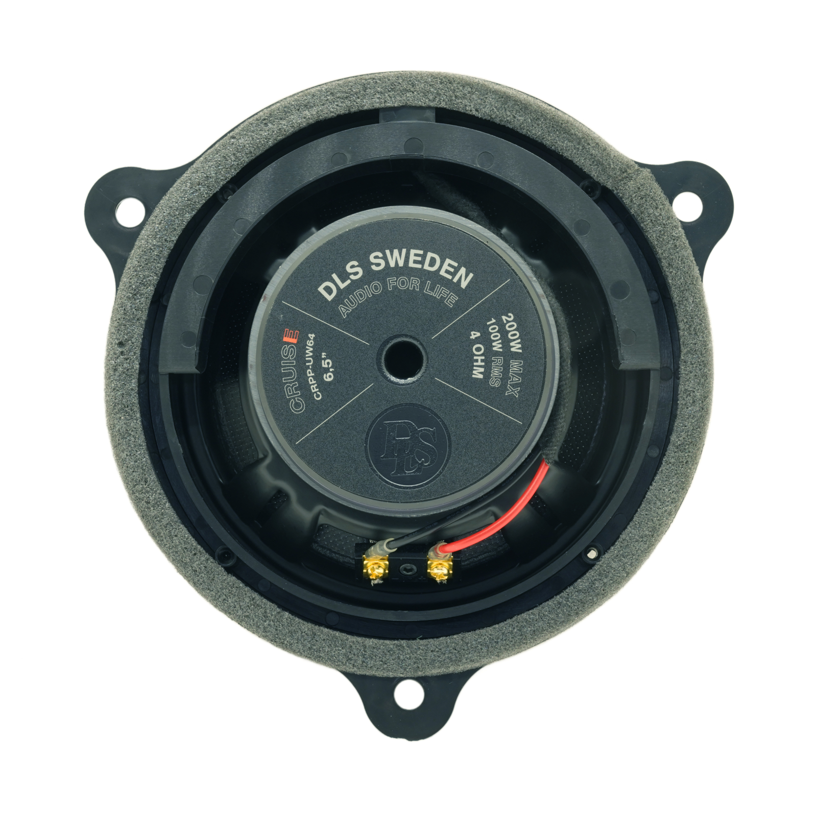 Set difuzoare auto componente usi fata Renault Scenic IV 2016-2023 DLS CRPP-UW64 16.5cm 100W cu inele si mufa adaptoare [3]