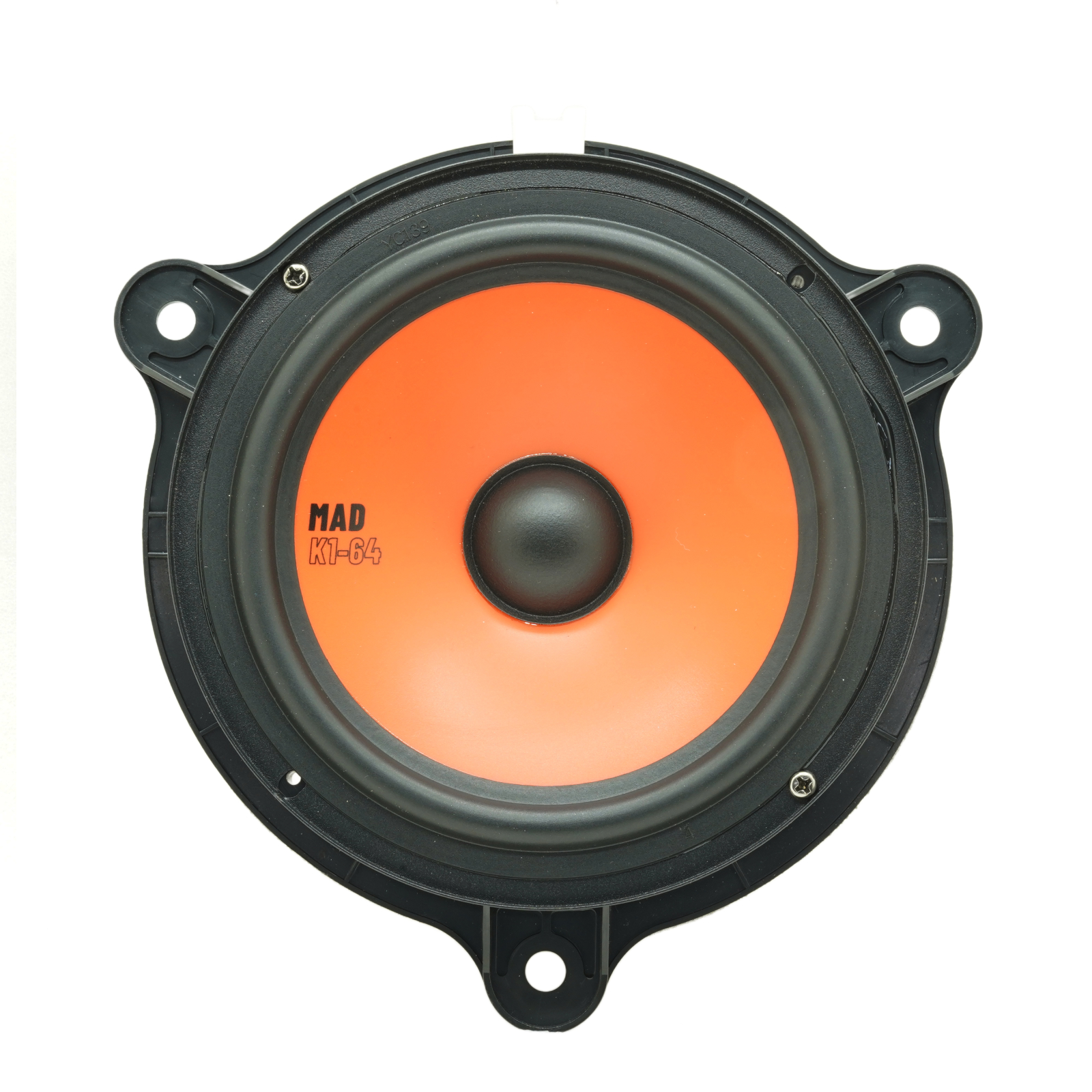 Set difuzoare auto componente usi fata Renault Megane IV 2016-2023 GAS MAD K1-64 16.5cm 80W cu inele si mufa adaptoare [1]
