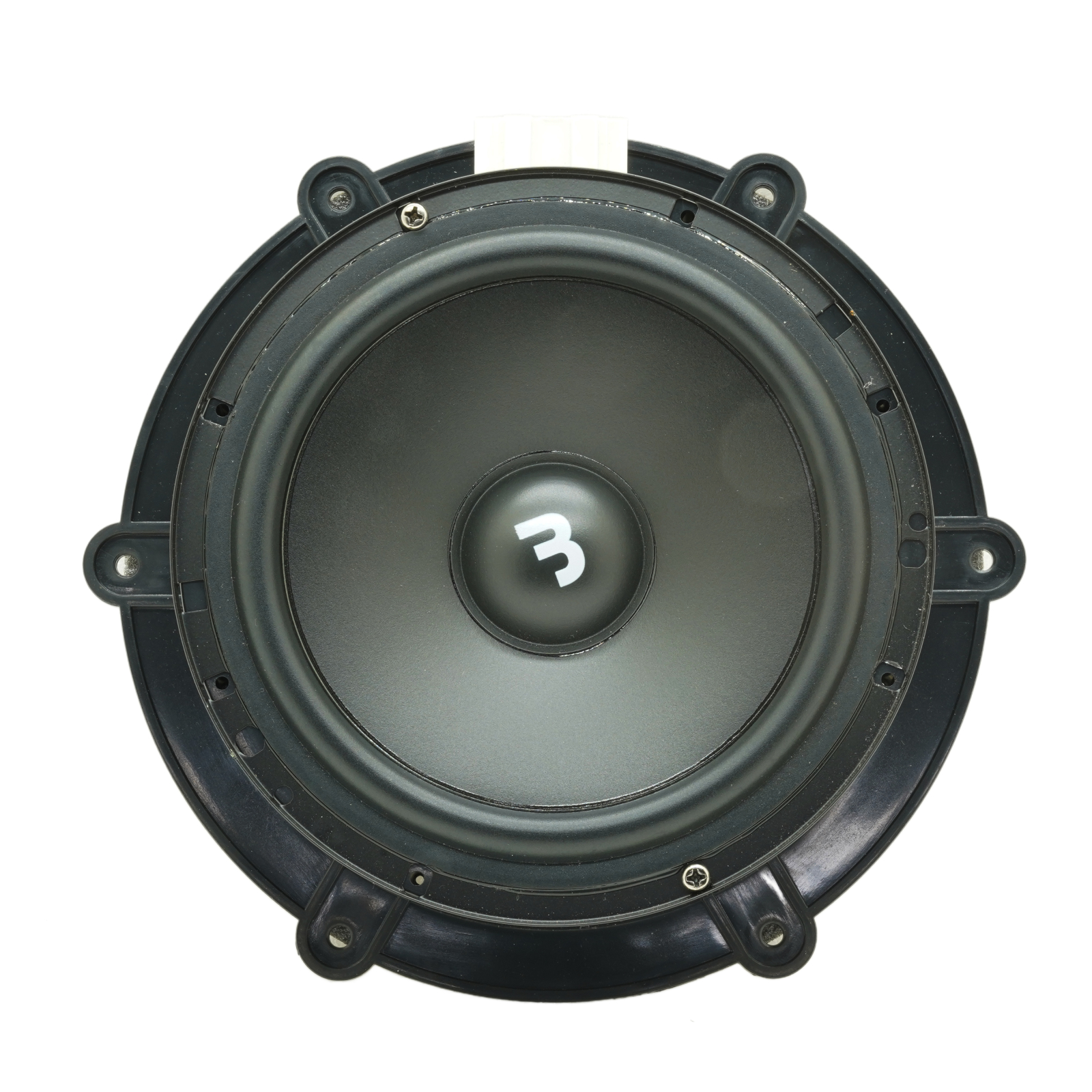 Set difuzoare auto componente usi fata VW Touareg 2010-2022 Bass Habit P165C 16.5cm 60W cu inele si mufa adaptoare [1]