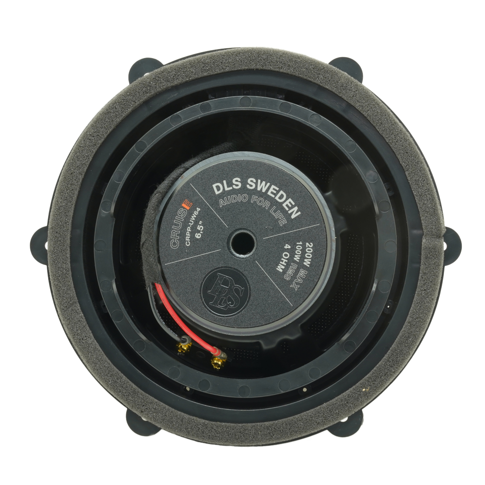 Set difuzoare auto componente usi fata VW Touareg 2010-2022 DLS CRPP-UW64 16.5cm 100W cu inele si mufa adaptoare [2]