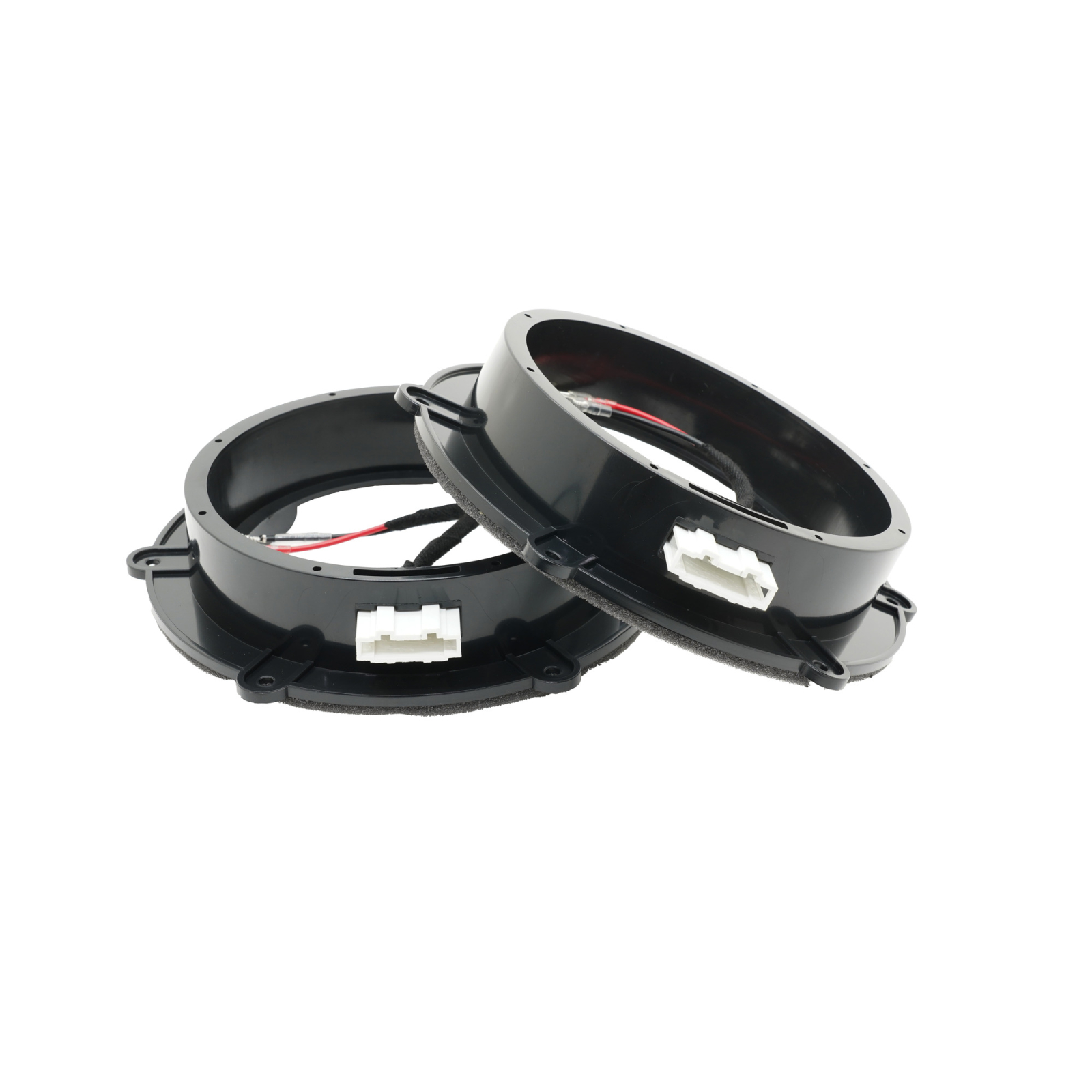 Set difuzoare auto componente usi fata VW Touareg 2010-2022 ETON PRA 16 16.5cm 70W cu inele si mufa adaptoare [7]