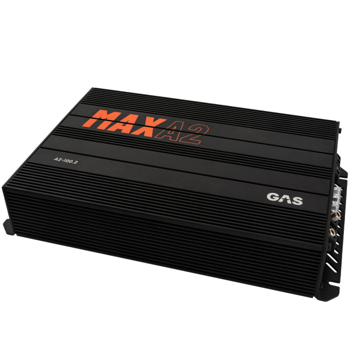 Amplificator auto GAS MAX A2-100.2 2 canale 2x 100W [2]