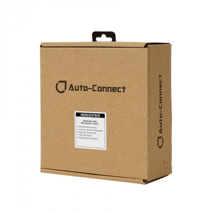 Cablu prelungitor pentru semnal Auto-Connect ISOSCEXT615 ISO-ISO 6 metri  2x 1,5mm2 [3]