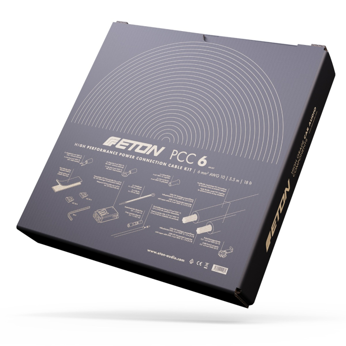 Kit cablu alimentare ETON PCC6 6 mm 5.5m OFC [3]