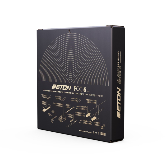 Kit cablu alimentare ETON PCC6 6 mm 5.5m OFC [7]