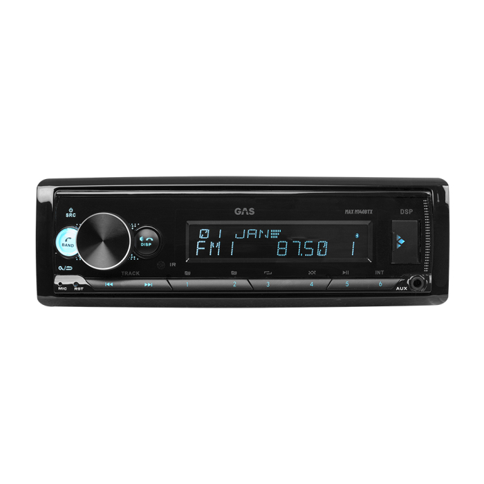 MP3 Player auto GAS MAX M140-BTX 4x45W Bluetooth [3]
