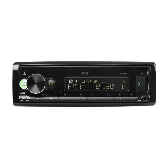 MP3 Player auto GAS MAX M140-BTX 4x45W Bluetooth [4]