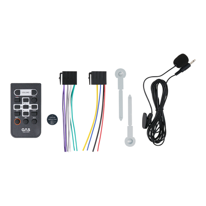 MP3 Player auto GAS MAX M140-BTX 4x45W Bluetooth [22]