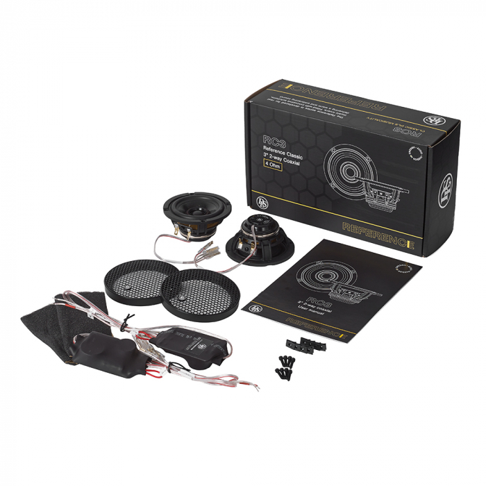 Set difuzoare auto coaxiale DLS RC3 7 cm 50W [10]