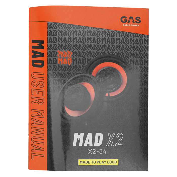 Set coaxiale GAS MAD X2-34 8.8 cm 50W [6]