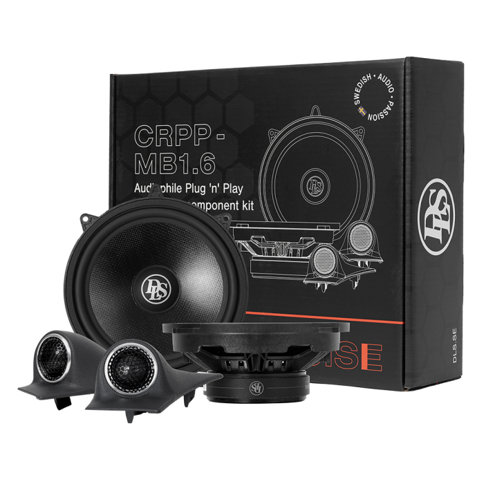 Set difuzoare OEM Fit MERCEDES DLS Cruise CRPP-MB1.6, componente , 2 cai, 16.5 cm, 100W RMS [18]