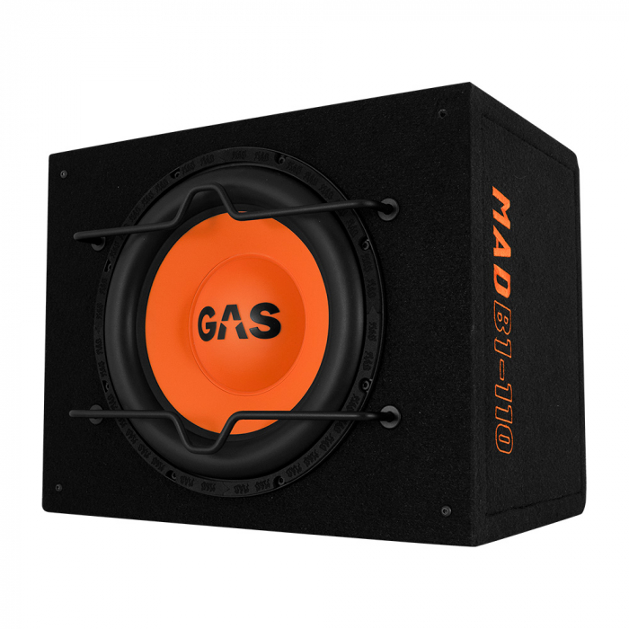 Subwoofer auto pasiv GAS MAD B1-110 250W cu incinta [3]