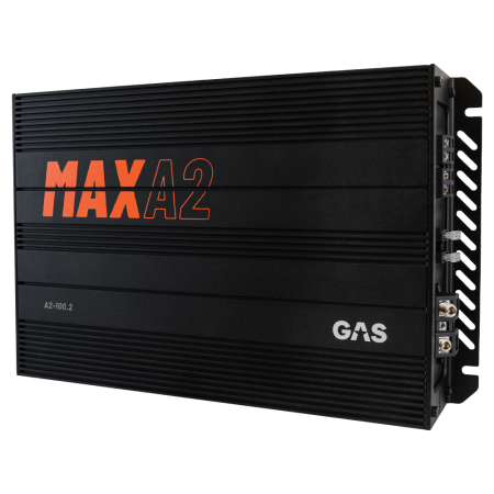 Amplificator auto GAS MAX A2-100.2 2 canale 2x 100W [3]