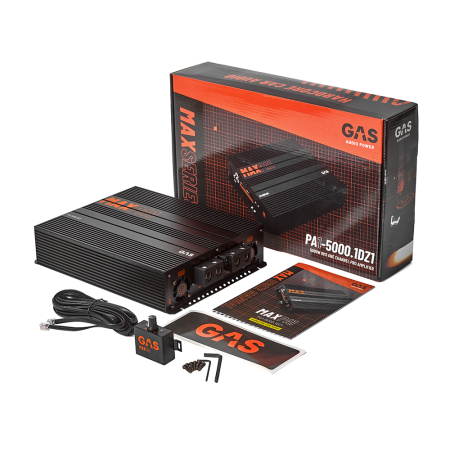 Amplificator auto GAS MAX PA1-5000.1DZ1 monobloc 5000W [9]