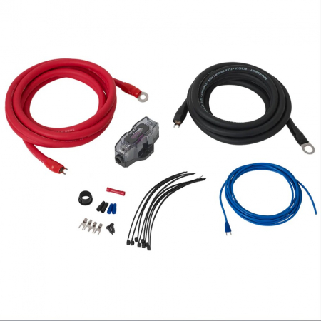 Accesorii instalare - Kit de cabluri de alimentare amplificator pentru portbagaj Auto-Connect TK21CCA25 Pure CCA 21.6 mm² 4 AWG