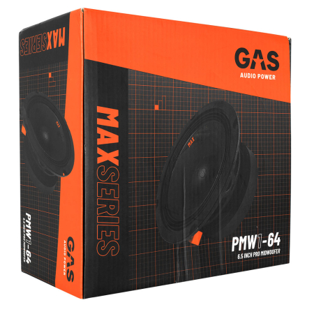 Midbass GAS MAX PMW1-64 16.5 cm 125W [10]