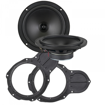 Pachete dedicate - Pachet difuzoare auto coaxiale VW Passat 3AXTON ATX165S 16.5 cm 90W cu inele adaptor
