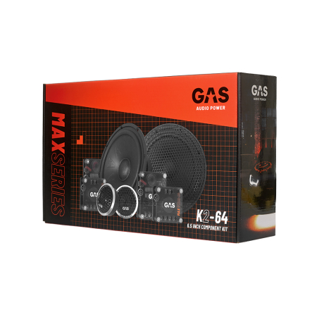 Pachet difuzoare auto componente Dacia GAS MAX K2-64 16.5 cm 130W cu inele adaptor [23]