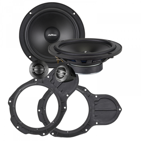 Pachete dedicate - Pachet difuzoare auto componente VW Passat AXTON ATC165S 16.5 cm 90W cu inele adaptor