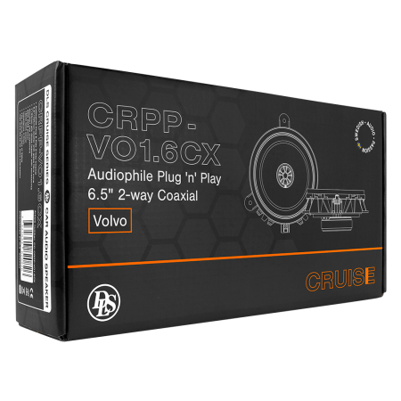 Set coaxiale DLS Cruise CRPP-VO1.6CX compatibile Volvo 16.5 cm 90W [9]