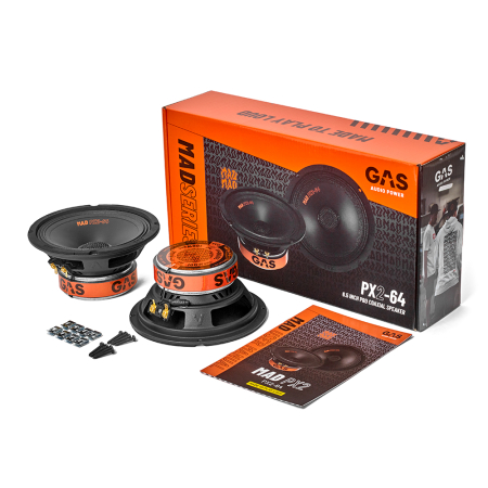 Set coaxiale GAS MAD PX2-64 16.5 cm 100W [7]