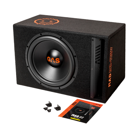 Subwoofer auto pasiv GAS MAD B2-112V 350W cu incinta [7]
