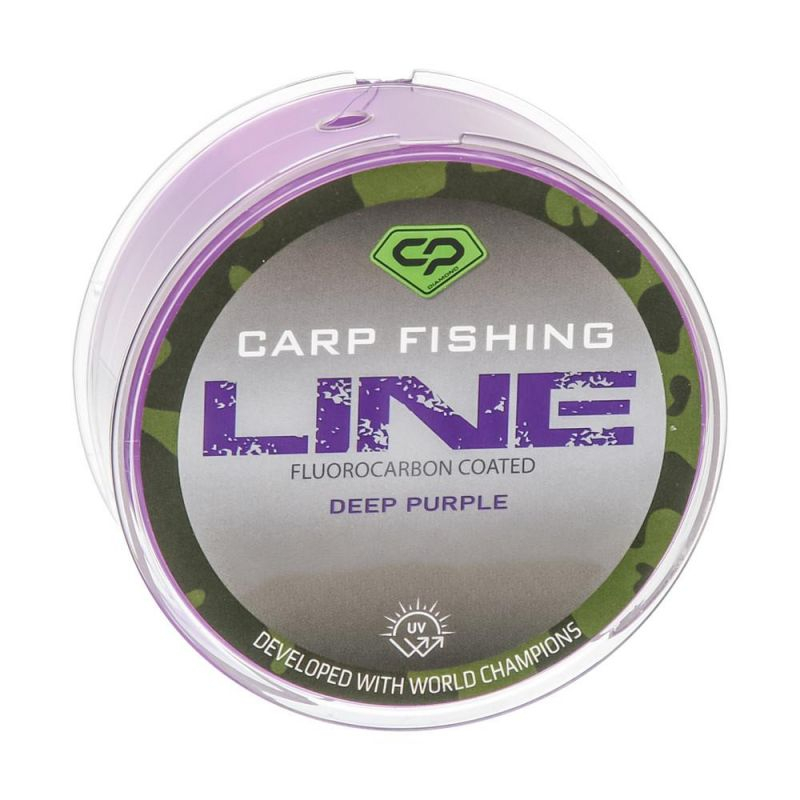 Carp Pro - Fir Monofilament Carp Fishing Line Fluorocarbon Coated Deep Purple 300m / 0,309mm / 6,6kg [1]