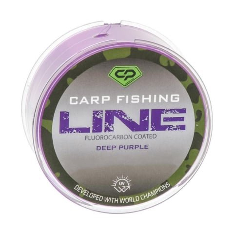 Fire Monofilament Crap - Carp Pro - Fir Monofilament Carp Fishing Line Fluorocarbon Coated Deep Purple 300m / 0,309mm / 6,6kg