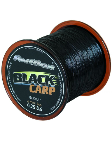 Fire Monofilament Crap - Formax - Fir Monofilament Black Carp 600m / 0,25mm / 8,6kg