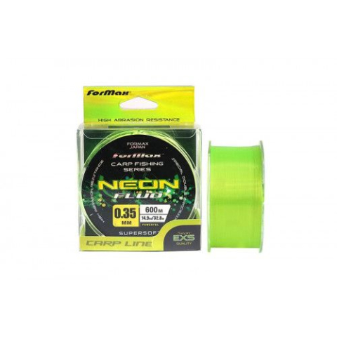 Fire Monofilament Crap - Formax - Fir Monofilament Carp Neon Fluo 600m / 0,28mm / 10,3kg