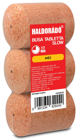 Peleti - Haldorado - Tableta Busa Slow - 3buc/pac