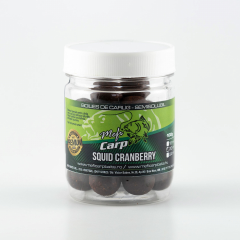Boiles-uri de carlig - Squid Cranberry Semisolubil