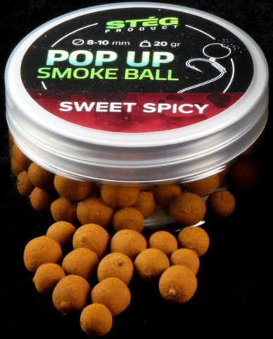 Pop-up - Steg - Pop Up Smoke Ball - Sweet Spicy 8mm, 10mm, 20g