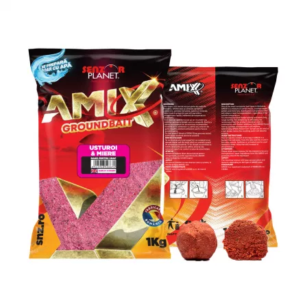 Amix Usturoi & Miere 1kg – Nadă Roz cu Aromă Contrastantă [1]