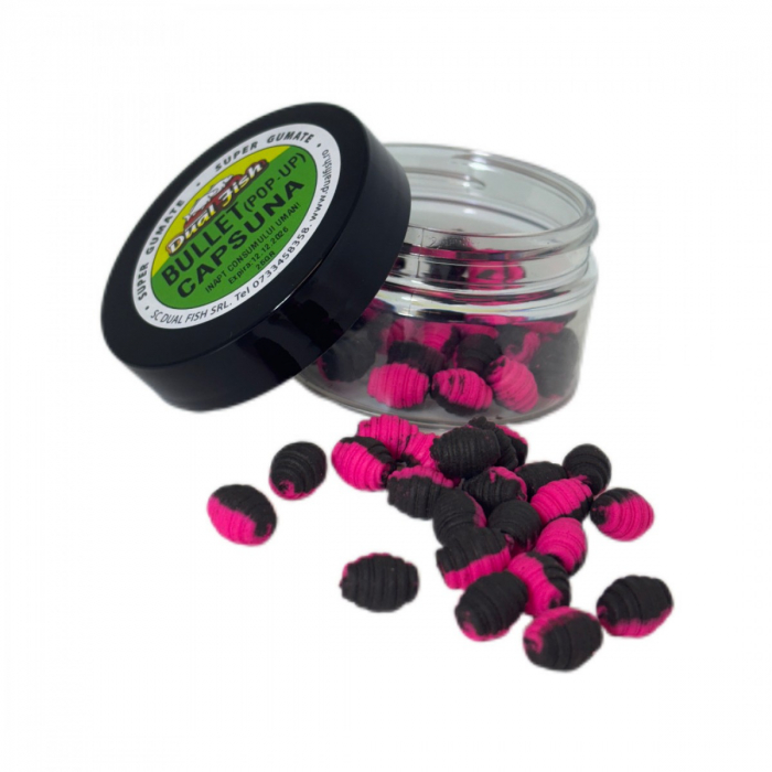 Bullet Wafters Căpșună 10mm 25g Dual Fish [1]