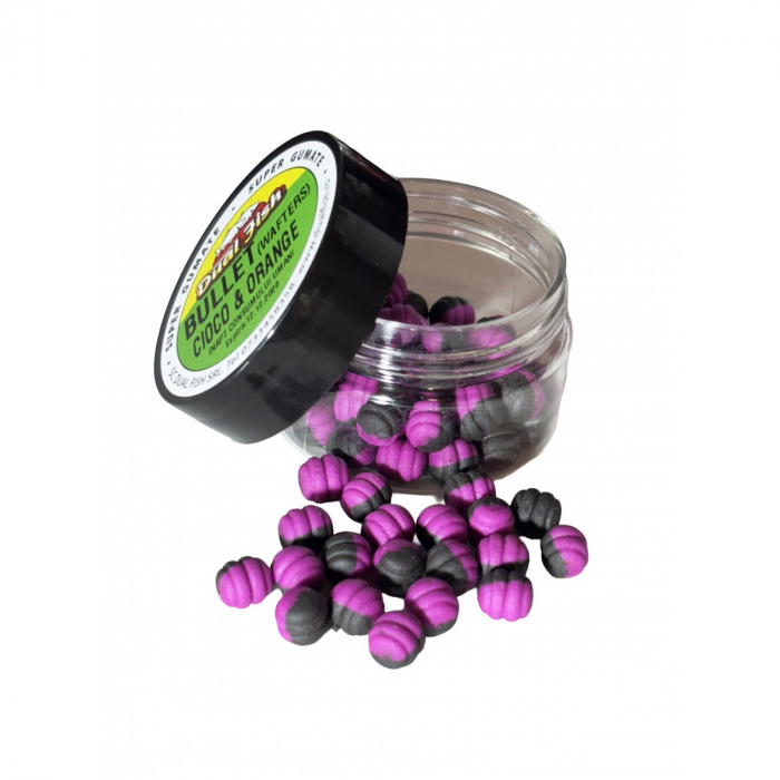 Bullet Wafters Cioco & Orange 6mm Dual Fish [1]