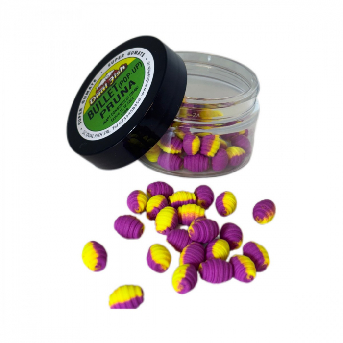 Bullet Wafters Prună 10mm 25g Dual Fish [1]