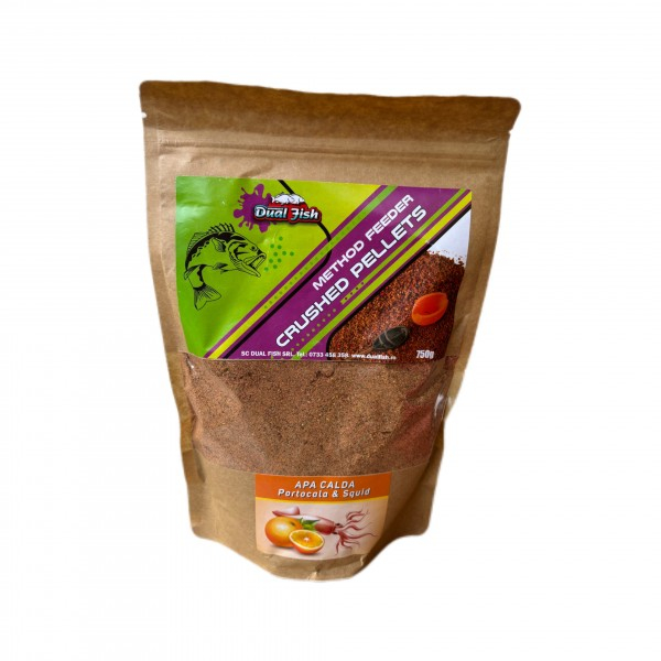 Crushed Pellets Method Feeder Portocală & Squid 750g [1]