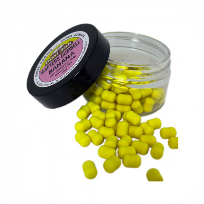 Dumbell Banana 6mm Galben – Dual Fish [1]