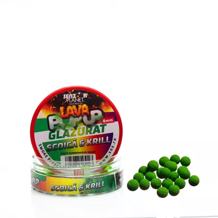 Lava Pop-Up Scoică & Krill 8mm – Nor Vizibil, Aromă Marină [1]