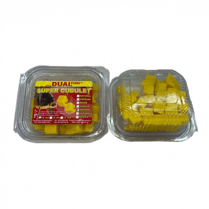 Mămăligă Cubuleț Anason 10mm – Specială pentru caras [1]